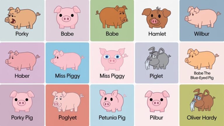 pig names